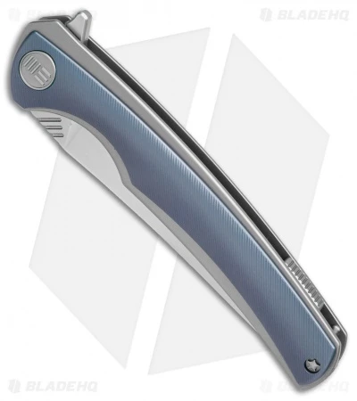 WE Knife Co. 704B Liner Lock Knife Blue Ti (3.6" Hand Rubbed) 2 WE Knife Co. 704B Liner Lock Knife Blue Ti (3.6" Hand Rubbed) - Image 2