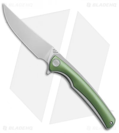 WE Knife Co. 704C Liner Lock Knife Green Ti (3.6" Hand Rubbed) 1 WE Knife Co. 704C Liner Lock Knife Green Ti (3.6" Hand Rubbed)