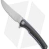 WE Knife Co. 704CF-B Liner Lock Knife Carbon Fiber/Blue Ti (3.6" Hand Rubbed)