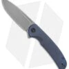 WE Knife Co. Beacon Frame Lock Knife Blue Titanium (3.5" Bead Blast)