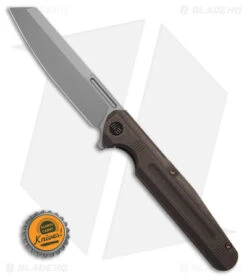 WE Knife Co. Reiver Frame Lock Knife Bronze Titanium (3.97" BB) WE16020-3 -We Knife Co. We Knife Co Reiver Frame Lock Knife Bronze Ti 3in BB BHQ 174406 td size