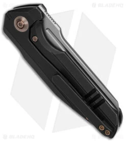 WE Knife Co. StarHawk Frame Lock Knife Black Titanium (2.8" BB) WE21017-3 -We Knife Co. We Knife Co Starhawk FLK Black Ti 2in BB BHQ 151715 td side