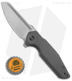WE Knife Co. StarHawk Frame Lock Knife Gray Titanium (2.8" BB) WE21017-1 -We Knife Co. We Knife Co Starhawk FLK Gray Ti 2in BB BHQ 151713 td size