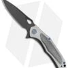 WE Knife Co. Vapor Frame Lock Knife SW Ti/Carbon Fiber (2.95" Black) 804E