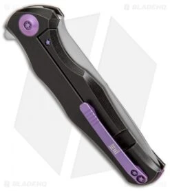 WE Knife Co. 601 Frame Lock Knife Black Titanium (3.75" Satin) 5 WE Knife Co. 601 Frame Lock Knife Black Titanium (3.75" Satin) -We Knife Co. we knife co 601 black satin BHQ 36141 er side