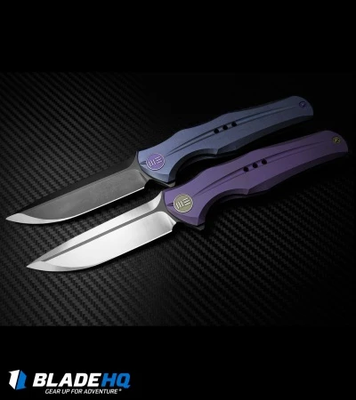 WE Knife Co. 601 Frame Lock Knife Purple Titanium (3.75" Two-Tone) 4 WE Knife Co. 601 Frame Lock Knife Purple Titanium (3.75" Two-Tone) - Image 4