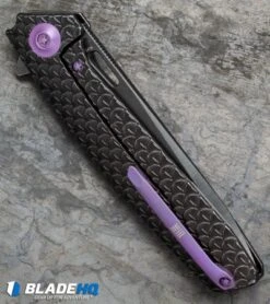 WE Knife Co. 604B Frame Lock Knife Black Titanium (3.8" Satin, Black) 5 WE Knife Co. 604B Frame Lock Knife Black Titanium (3.8" Satin, Black) -We Knife Co. we knife co 604B black ti satin BHQ 37780 er side