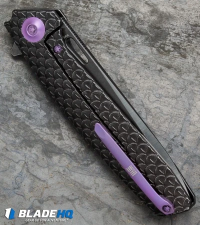 WE Knife Co. 604B Frame Lock Knife Black Titanium (3.8" Satin, Black) 3 WE Knife Co. 604B Frame Lock Knife Black Titanium (3.8" Satin, Black) - Image 3