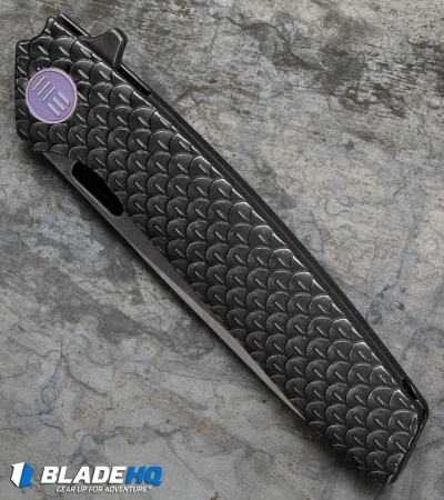 WE Knife Co. 604B Frame Lock Knife Black Titanium (3.8" Satin, Black) 2 WE Knife Co. 604B Frame Lock Knife Black Titanium (3.8" Satin, Black) - Image 2