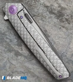 WE Knife Co. 604I Frame Lock Knife Titanium (3.8" Black, Satin) 5 WE Knife Co. 604I Frame Lock Knife Titanium (3.8" Black, Satin) -We Knife Co. we knife co 604I ti BHQ 37782 er side