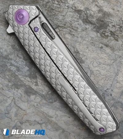 WE Knife Co. 604I Frame Lock Knife Titanium (3.8" Black, Satin) 3 WE Knife Co. 604I Frame Lock Knife Titanium (3.8" Black, Satin) - Image 3