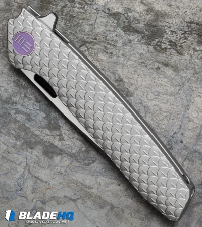 WE Knife Co. 604I Frame Lock Knife Titanium (3.8" Black, Satin) 2 WE Knife Co. 604I Frame Lock Knife Titanium (3.8" Black, Satin) - Image 2