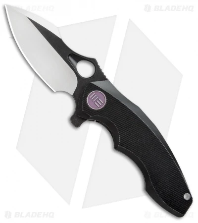 WE Knife Co. 605H Frame Lock Knife Black Titanium (3" Satin, Black) 1 WE Knife Co. 605H Frame Lock Knife Black Titanium (3" Satin, Black)