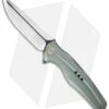 WE Knife Co. 601 Frame Lock Knife Green Titanium (3.75" Two-Tone)
